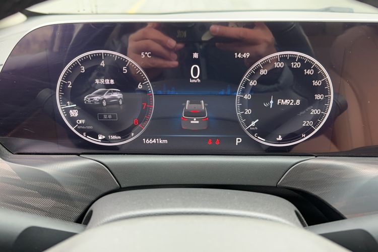 Used Buick GL6 2021 323T Mild Hybrid Connect Prestige Model Odometer Close Up