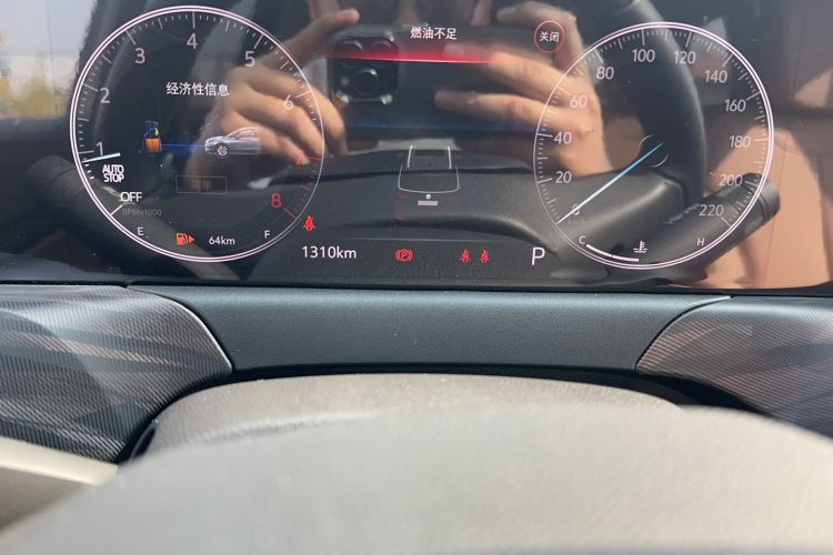 Used Buick GL6 2021 323T Mild Hybrid Connect Luxury Model Odometer Close Up