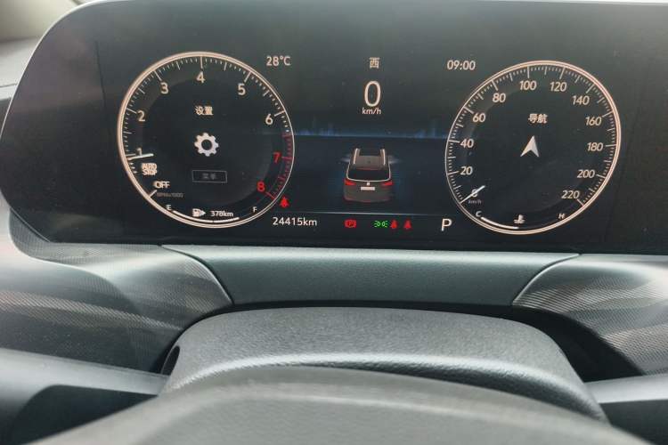 Used Buick GL6 2021 323T Mild Hybrid Connect Prestige Model Odometer Close Up