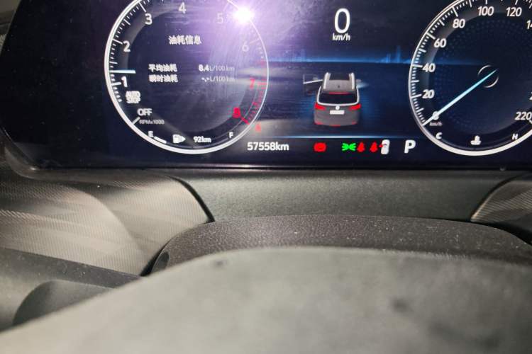 Used Buick GL6 2021 323T Mild Hybrid Connect Luxury Model Odometer Close Up