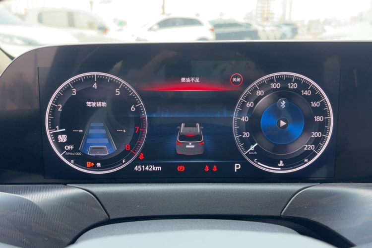 Used Buick GL6 2021 323T Mild Hybrid Connect Prestige Model Odometer Close Up