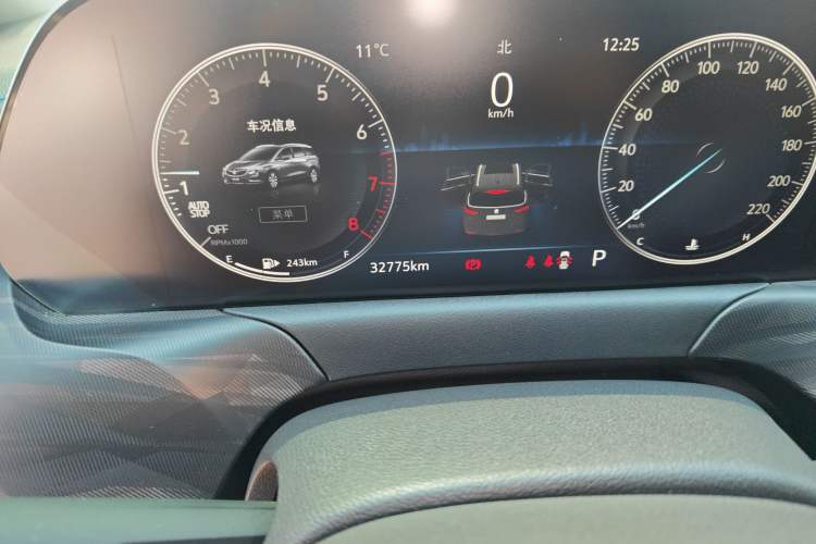 Used Buick GL6 2021 323T Mild Hybrid Connect Luxury Model Odometer Close Up