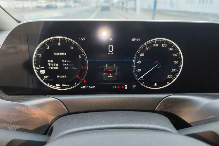 Used Buick GL6 2021 323T Mild Hybrid Connect Luxury Model Instrument Cluster