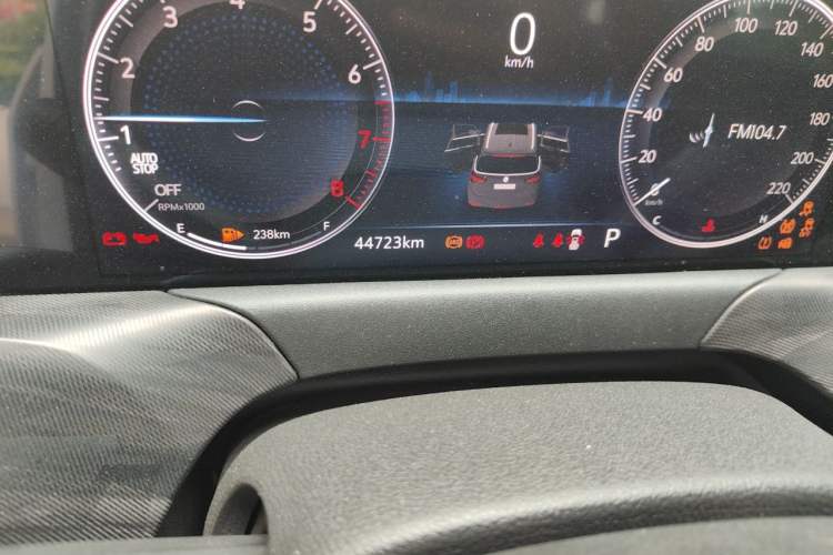 Used Buick GL6 2021 323T Mild Hybrid Connect Luxury Model Odometer Close Up