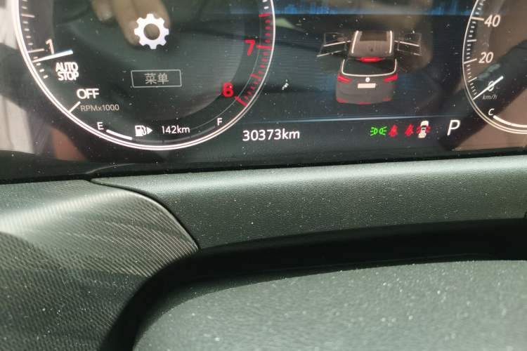 Used Buick GL6 2021 323T Mild Hybrid Connect Luxury Model Odometer Close Up