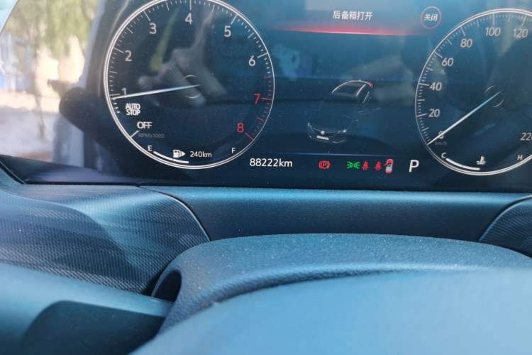 Used Buick GL6 2021 323T Mild Hybrid Connect Luxury Model Odometer Close Up