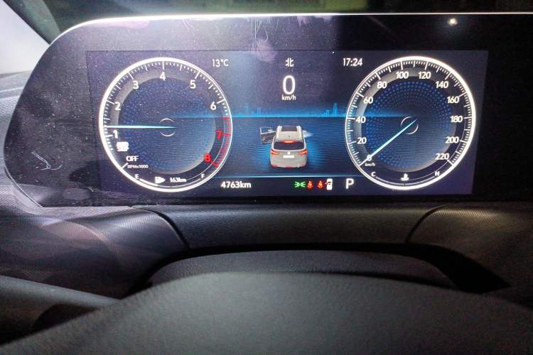 Used Buick GL6 2021 323T Mild Hybrid Connect Prestige Model Odometer Close Up
