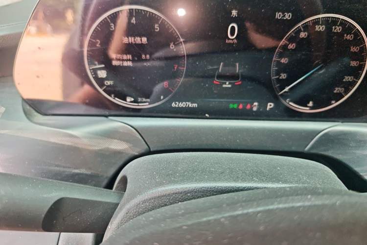Used Buick GL6 2021 323T Mild Hybrid Connect Luxury Model Odometer Close Up