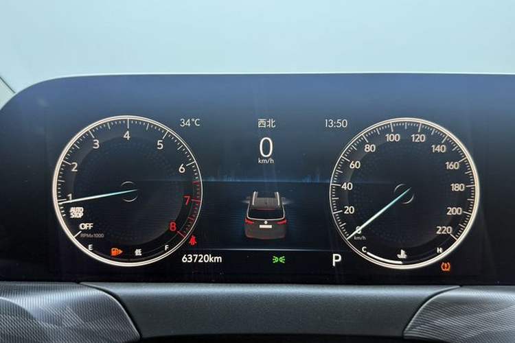 Used Buick GL6 2021 323T Mild Hybrid Connect Luxury Model Odometer Close Up