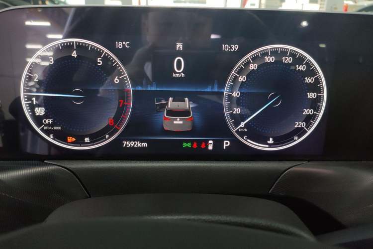 Used Buick GL6 2021 323T Mild Hybrid Connect Luxury Model Odometer Close Up