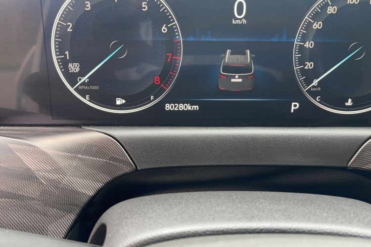 Used Buick GL6 2021 323T Mild Hybrid Connect Luxury Model Odometer Close Up
