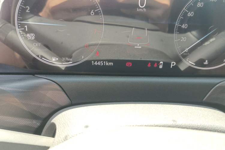 Used Buick GL6 2021 323T Mild Hybrid Connect Luxury Model Odometer Close Up