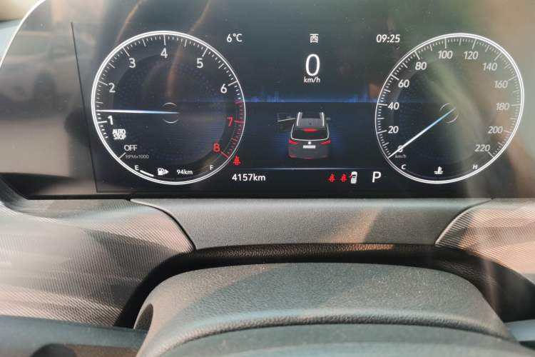 Used Buick GL6 2021 323T Mild Hybrid Connect Luxury Model Odometer Close Up
