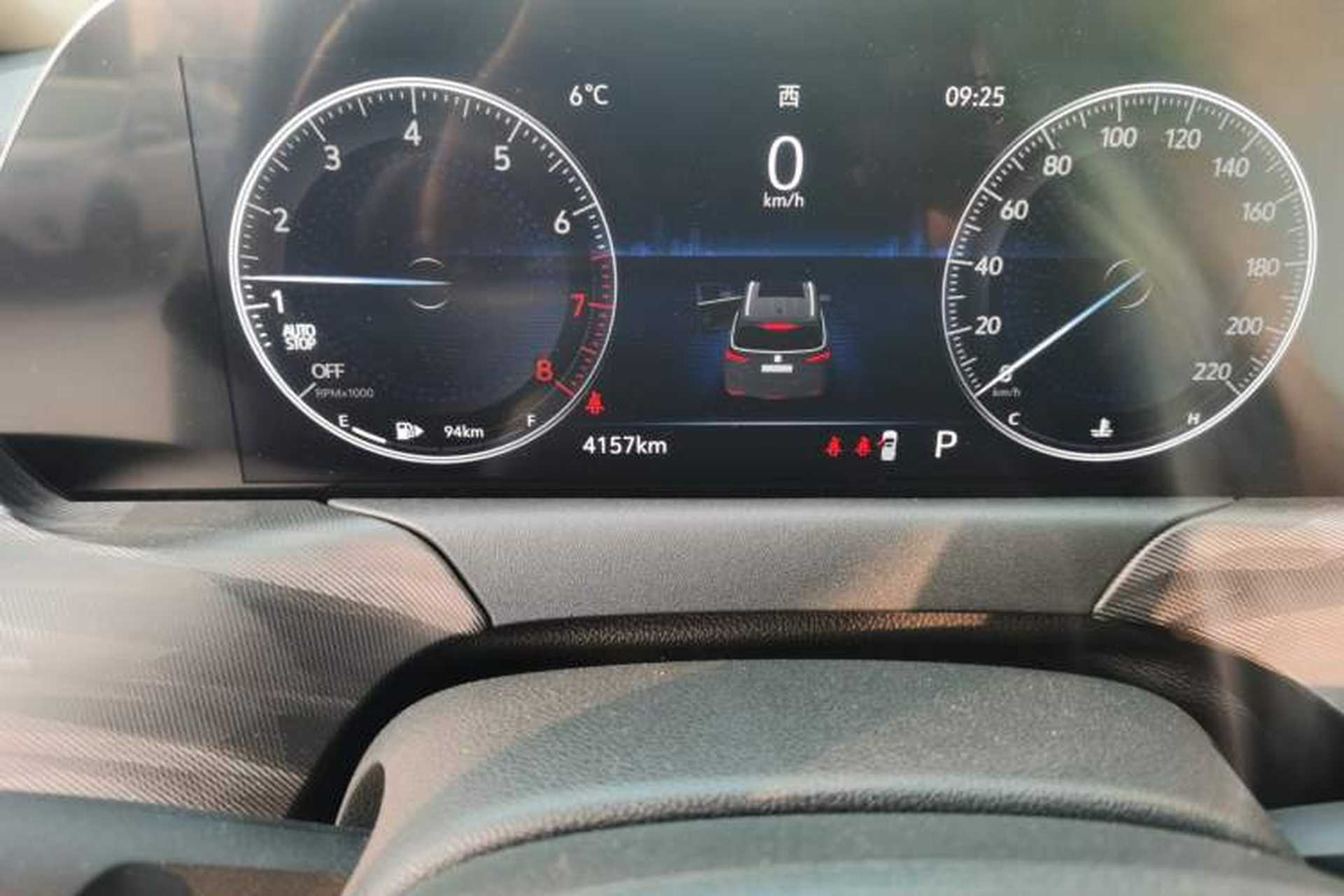 Used Buick GL6 2021 323T Mild Hybrid Connect Luxury Model Odometer Close Up