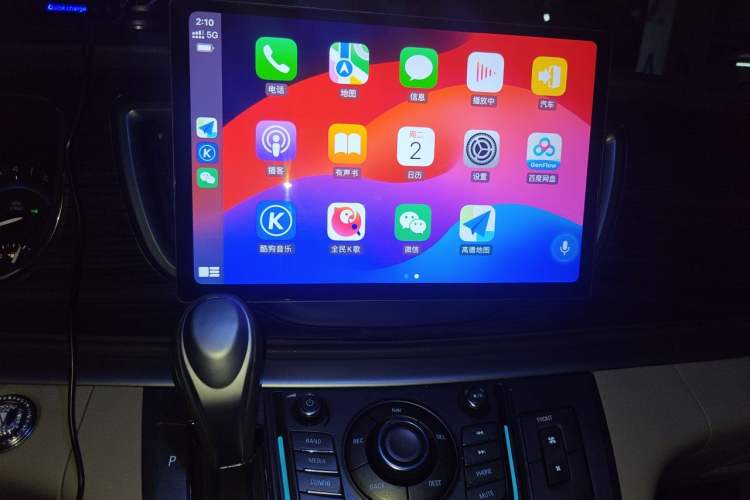 Used Buick GL8 2011 3.0L GT Luxury Business Haoya Edition Audio And AC Panel