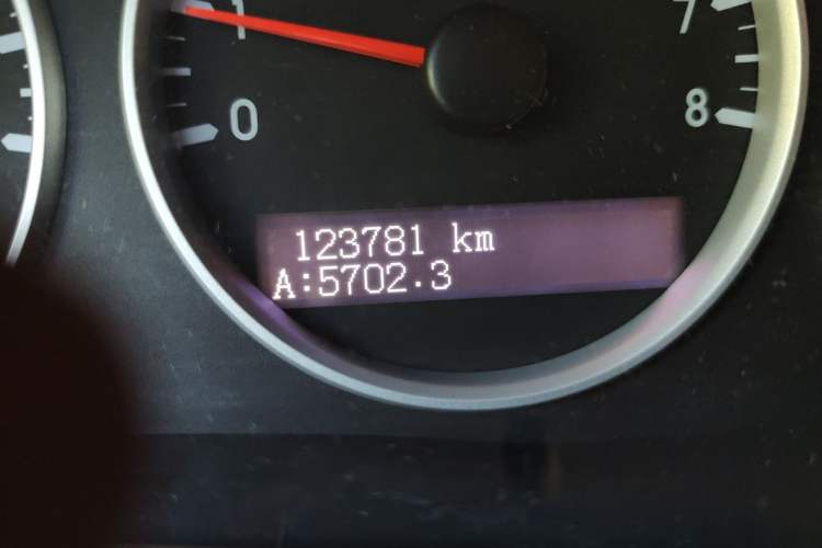 Used Buick GL8 2011 2.4L LT Executive Edition Odometer Close Up