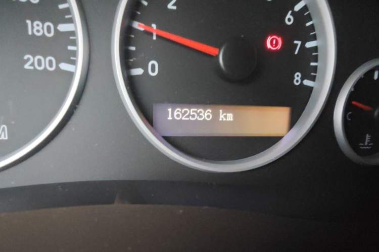 Used Buick GL8 2011 2.4L LT Executive Edition Odometer Close Up