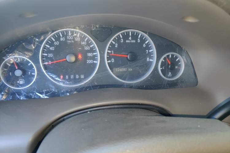 Used Buick GL8 2012 2.4L BASE Comfort Edition Odometer Close Up