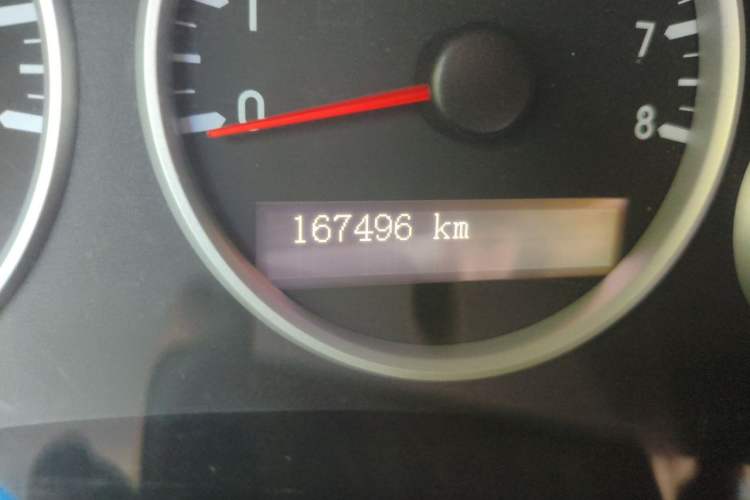 Used Buick GL8 2013 2.4L Comfort Edition Odometer Close Up