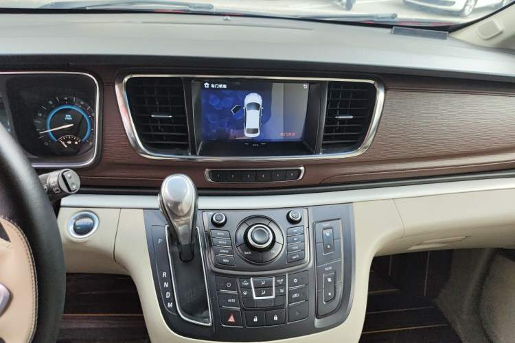 Used Buick GL8 2014 2.4L CT Luxury Business Comfort Edition Audio And AC Panel