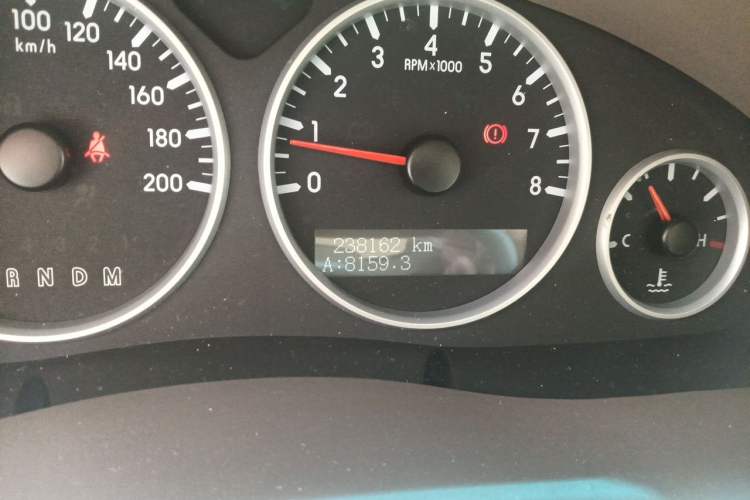 Used Buick GL8 2014 2.4L Comfort Edition Odometer Close Up