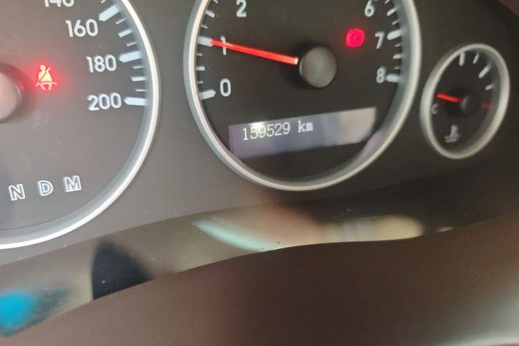 Used Buick GL8 2014 2.4L Comfort Edition Odometer Close Up