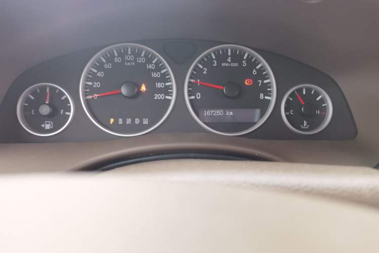 Used Buick GL8 2014 2.4L Comfort Edition Odometer Close Up