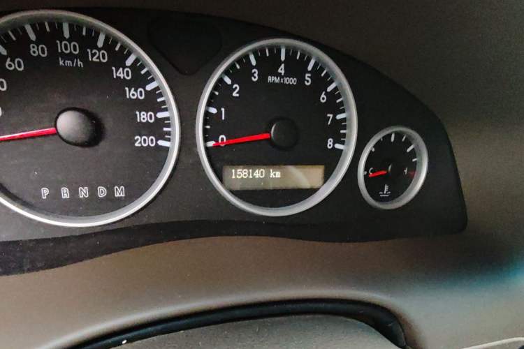 Used Buick GL8 2014 2.4L Comfort Edition Odometer Close Up