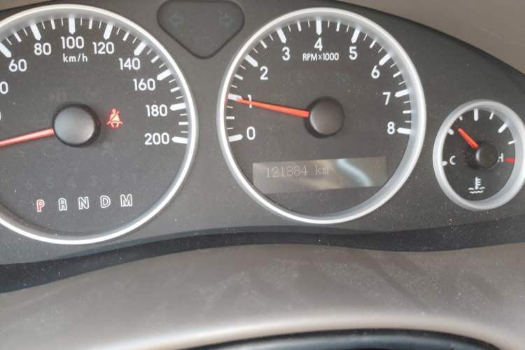 Used Buick GL8 2014 2.4L Classic Edition Odometer Close Up