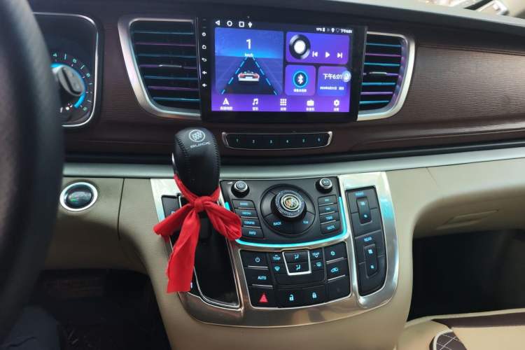 Used Buick GL8 2014 2.4L CT Luxury Business Comfort Edition Audio And AC Panel
