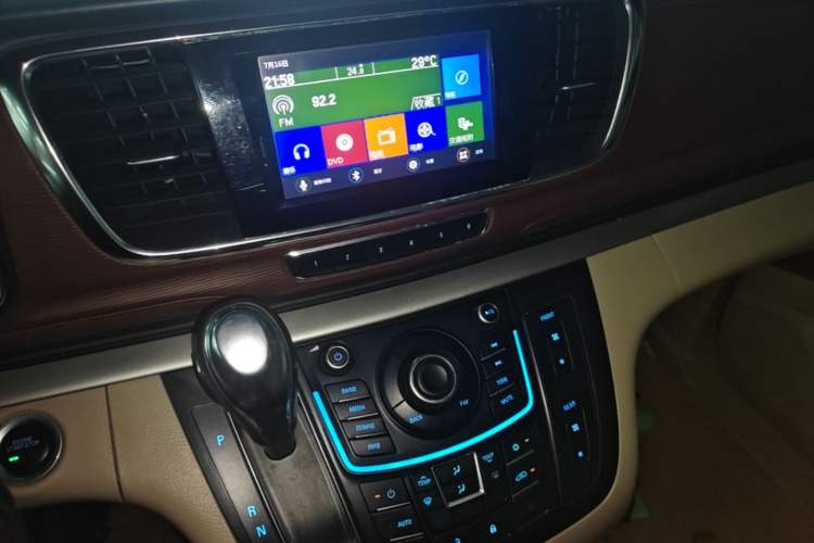 Used Buick GL8 2014 2.4L CT Luxury Business Comfort Edition Audio And AC Panel
