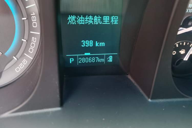 Used Buick GL8 2014 3.0L GT Luxury Business Haoya Edition Odometer Close Up