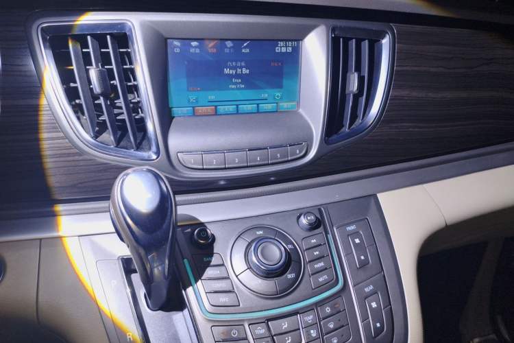 Used Buick GL8 2014 3.0L XT Luxury Business Flagship Edition Audio And AC Panel