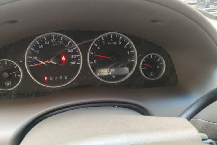 Used Buick GL8 2014 2.4L Classic Edition Odometer Close Up