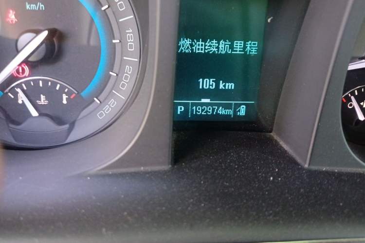 Used Buick GL8 2014 2.4L Executive Edition Odometer Close Up