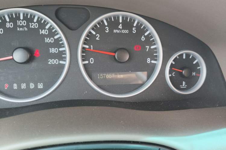 Used Buick GL8 2014 2.4L Comfort Edition Odometer Close Up