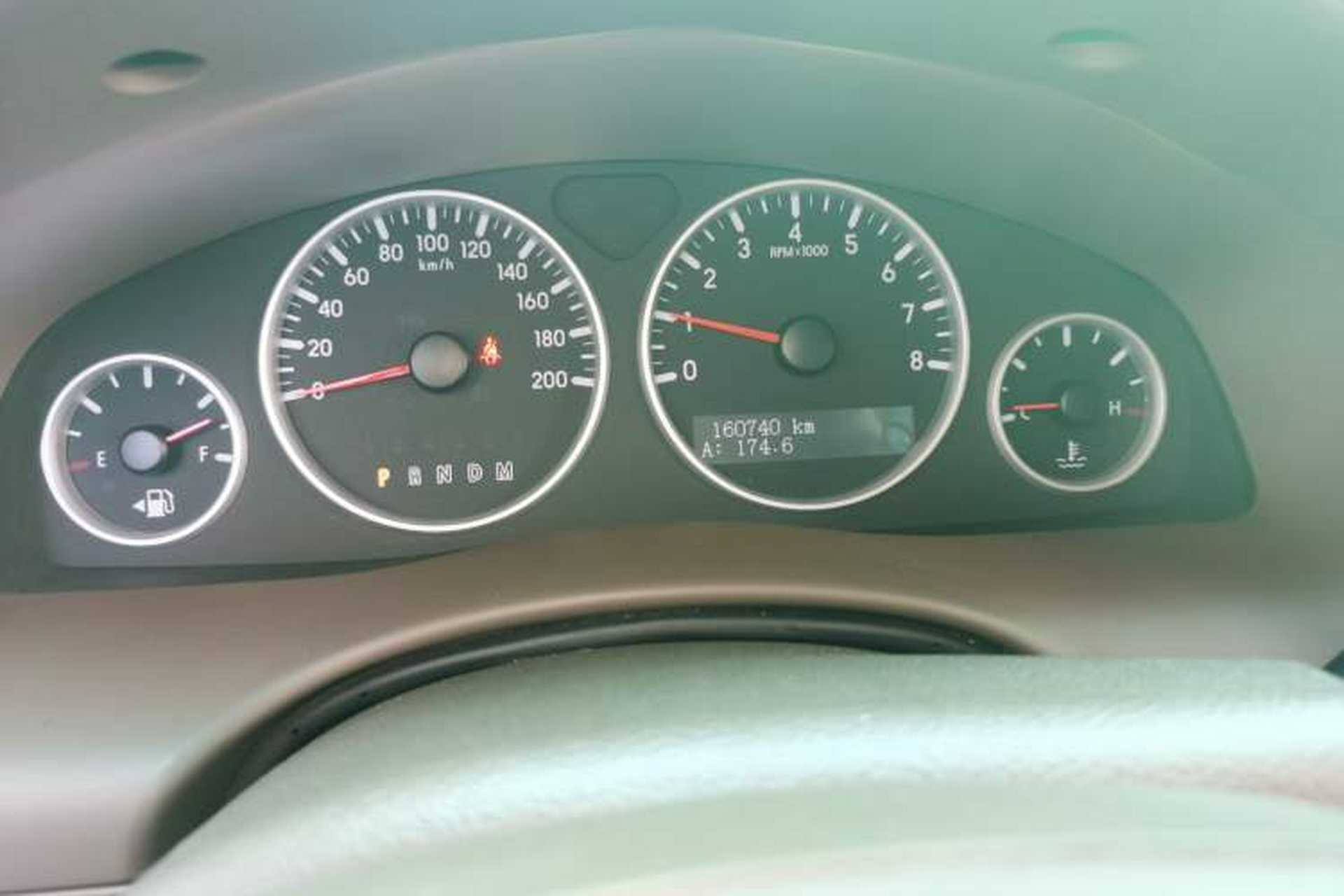 Used Buick GL8 2014 2.4L Classic Edition Odometer Close Up