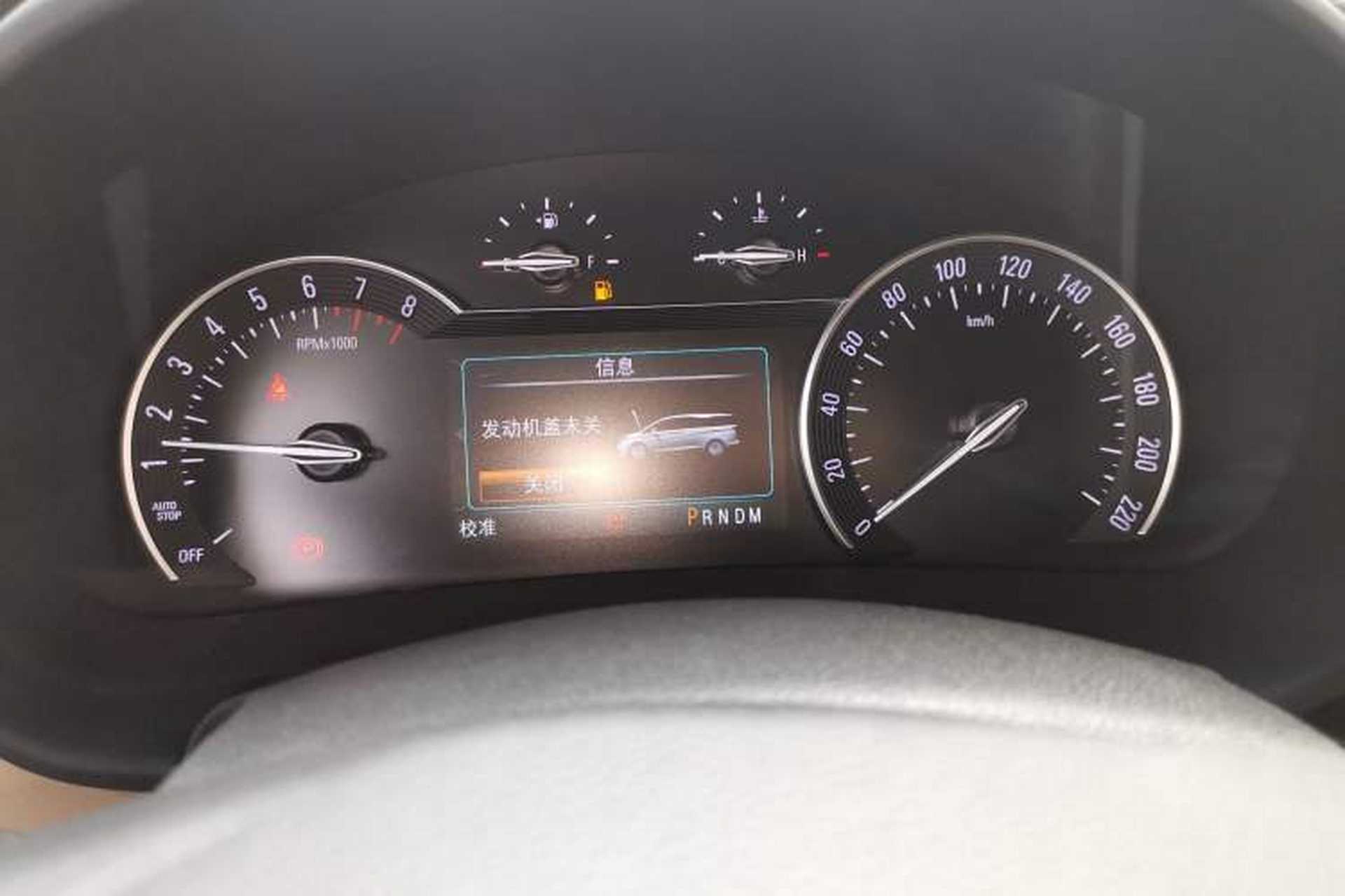 Used Buick GL8 2017 ES 28T Luxury Model China V Standard Instrument Cluster