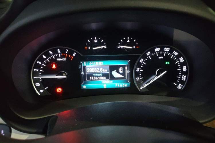 Used Buick GL8 2017 ES 28T Comfort Model China V Standard Instrument Cluster
