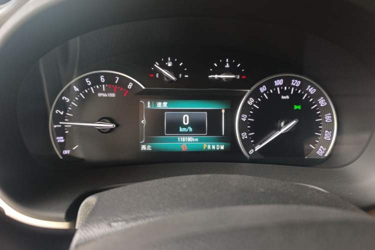 Used Buick GL8 2017 ES 28T Comfort Model China V Standard Instrument Cluster