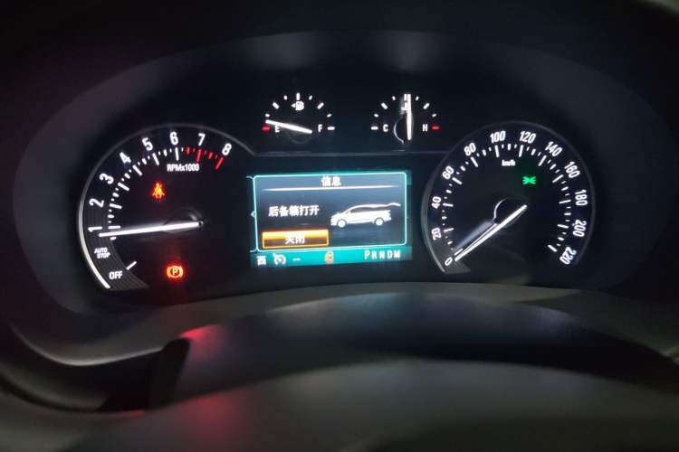 Used Buick GL8 2017 ES 28T Comfort Model China V Standard Instrument Cluster