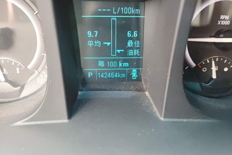Used Buick GL8 2017 25S Comfort Version China V Standard Odometer Close Up
