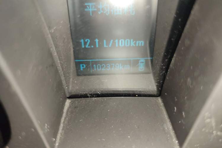 Used Buick GL8 2017 25S Comfort Version China V Standard Odometer Close Up