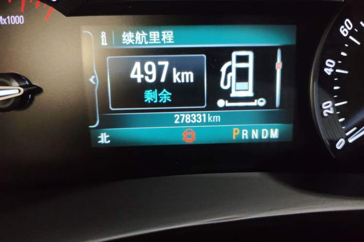Used Buick GL8 2017 ES 28T Premium Version China V Standard Odometer Close Up