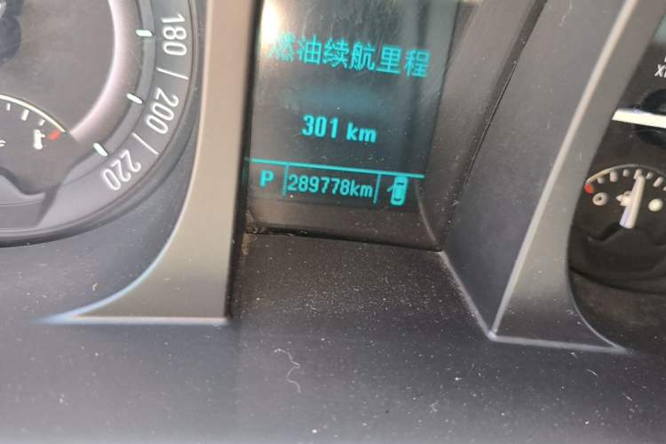 Used Buick GL8 2017 25S Prestige Version China V Standard Odometer Close Up