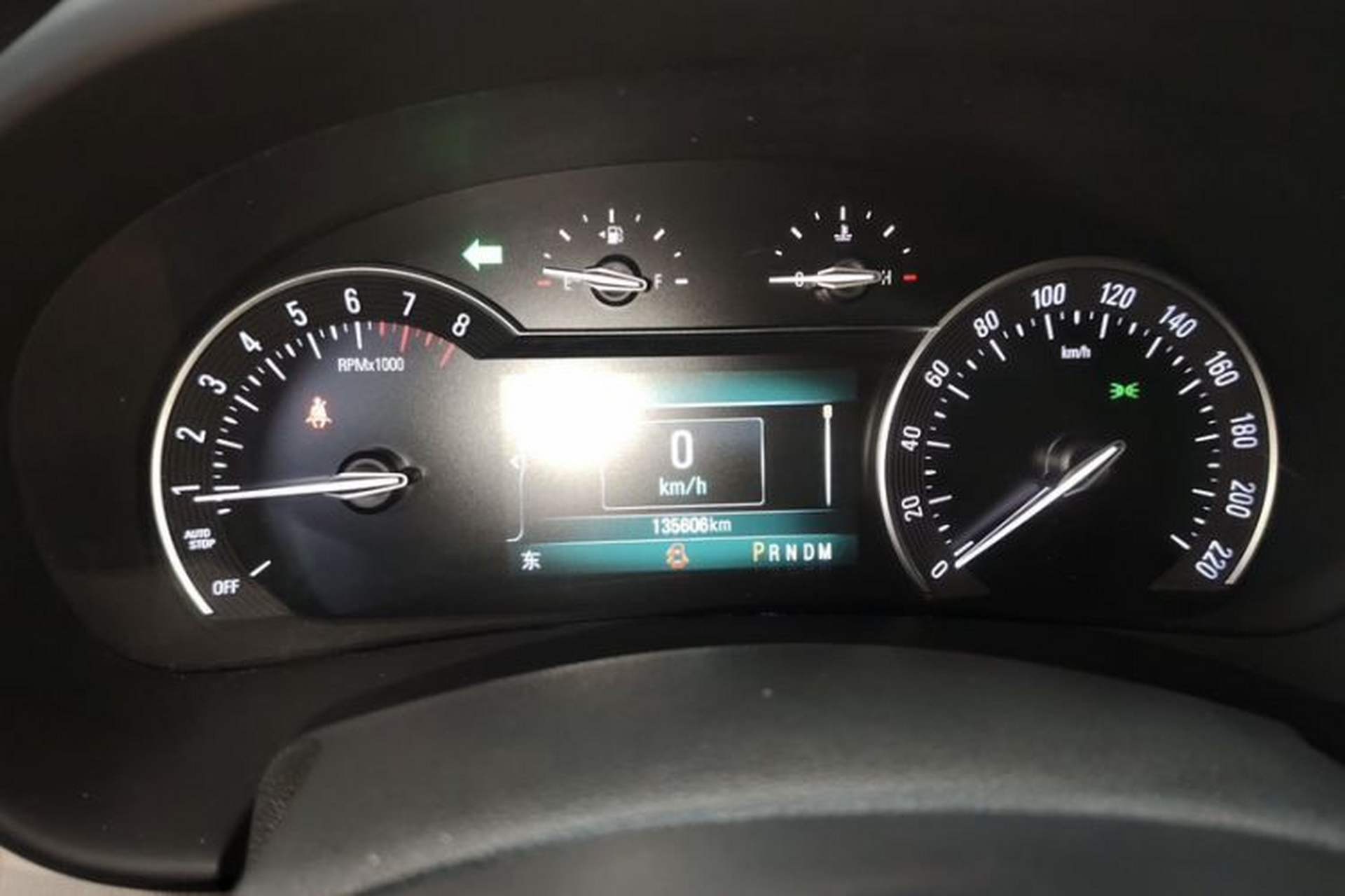 Used Buick GL8 2017 ES 28T Premium Version China V Standard Odometer Close Up