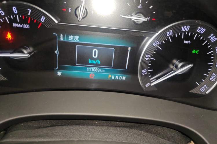 Used Buick GL8 2017 ES 28T Premium Version China V Standard Odometer Close Up