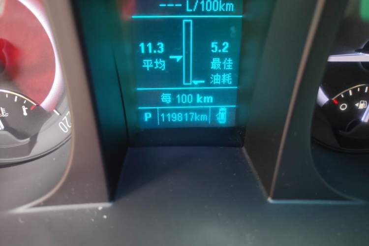 Used Buick GL8 2017 25S Luxury Version China V Standard Odometer Close Up