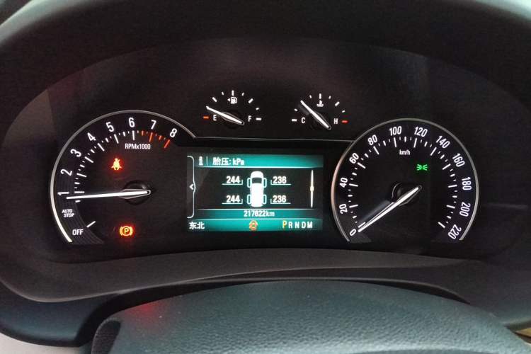 Used Buick GL8 2017 ES 28T Comfort Model China V Standard Instrument Cluster