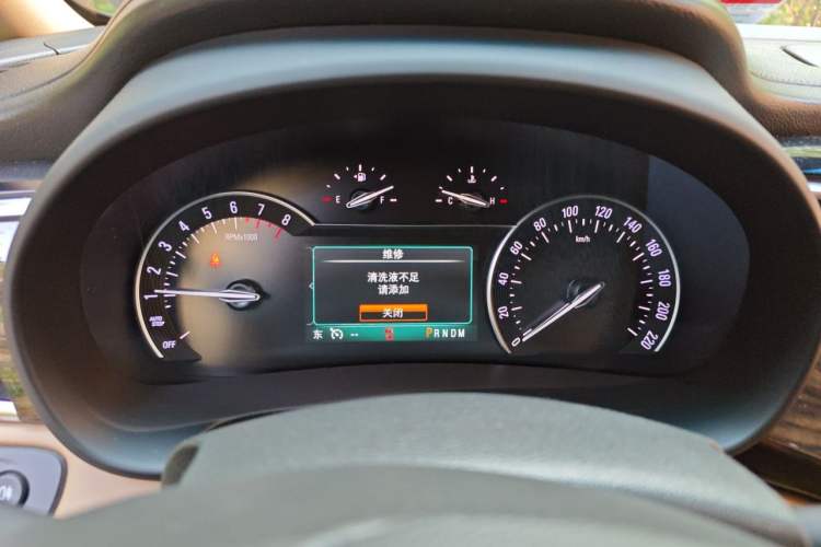 Used Buick GL8 2017 ES 28T Luxury Model China V Standard Instrument Cluster